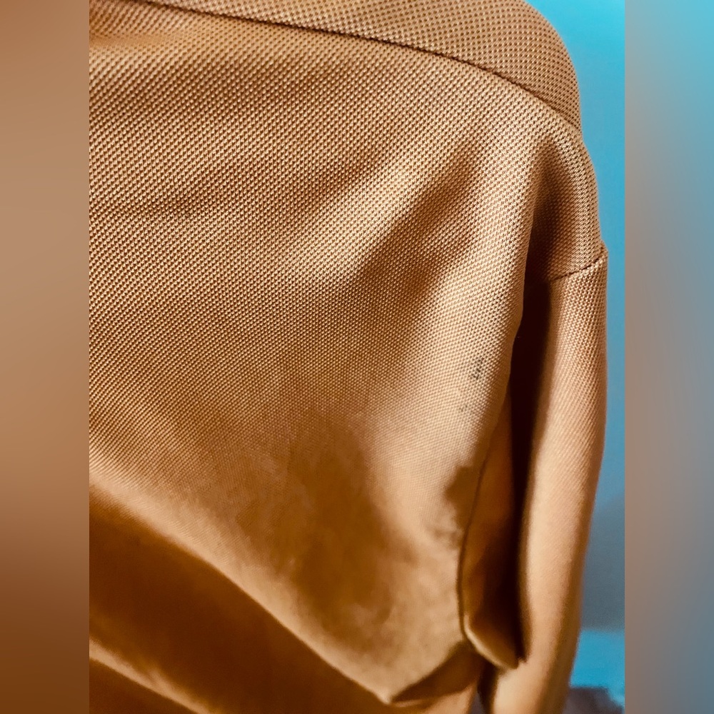 Superior Uniform Group Button Up Apricot Shirt Small - Picture 10 of 11